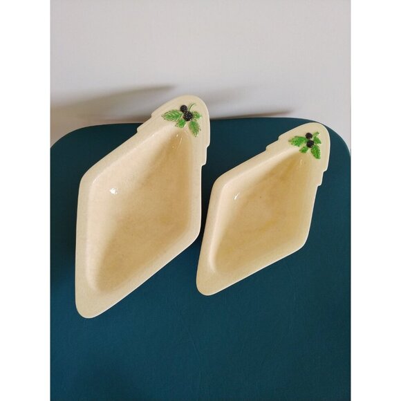 Vintage 1930s SylvaC England pottery dishes pair no. 1861 - Picture 2 of 10